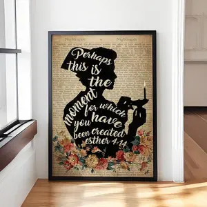 Vintage Nurse Lamp Poster School Nurse Office Decor & Gift