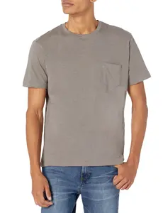 Grey Slub Pocket Tee