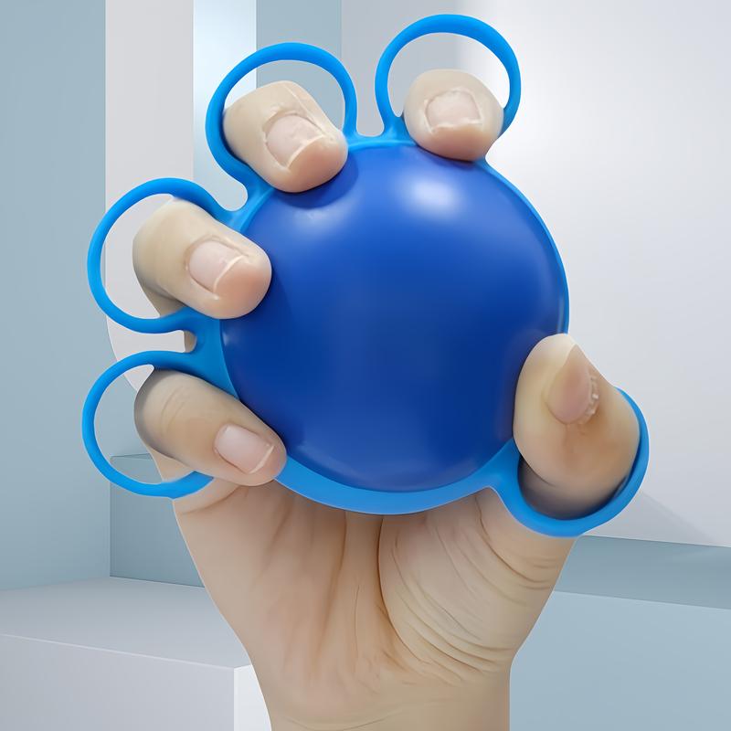 Grip Strength Trainer Ball - Hand & Finger Exercise Equipment for Muscle Recovery, Arthritis Therapy, and Physical Rehabilitation - Anti-Burst Silicone