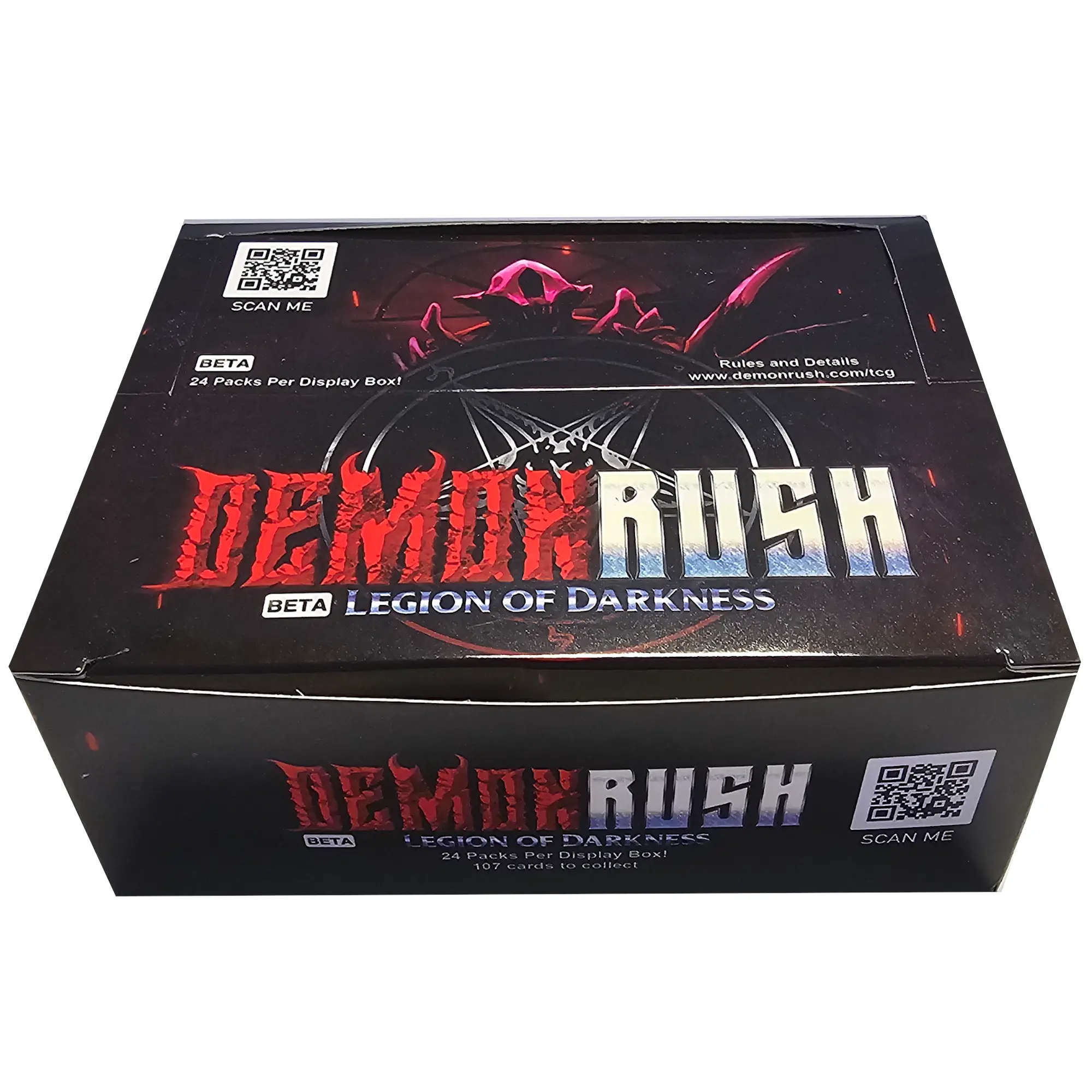 Booster Box (24 Packs) - Demon Rush Card Game Legion of Darkness (BETA) -  TikTok Shop