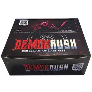 Booster Box (24 Packs) - Demon Rush Card Game Legion of Darkness  (BETA)