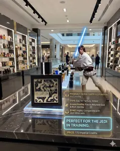 The Jedi Fragrance | Lattafa | Qaed Al Fursan | Unisex Fragrance | 100 ML | Eau De Parfum | Pineapple - Saffron & Balsam Fir