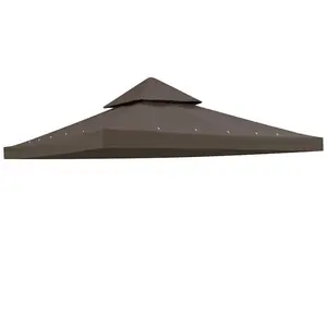 Yescom 10' x 10' Gazebo Canopy Replacement Top(No Frame)