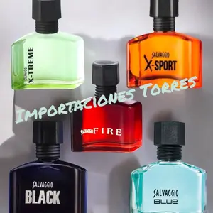 Salvaggio X-Treme, X-Sport, Fire, Black & Blue Cologne Spray For Men By Fuller Mexico - Imported! - Choose your Favorite - 50ml/1.7oz each