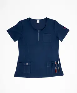 CARING ME Navy Blue Women's Top