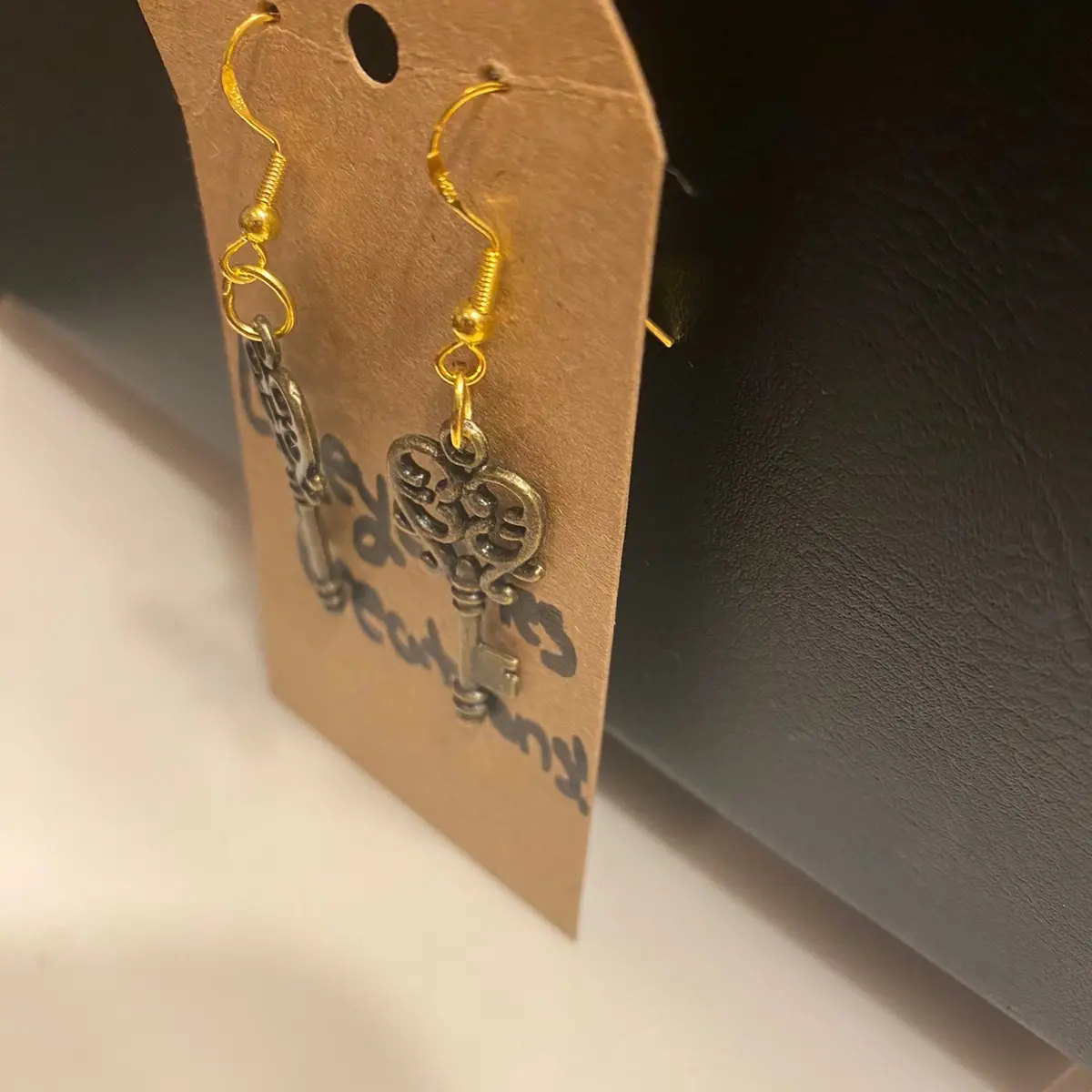 Key earrings
