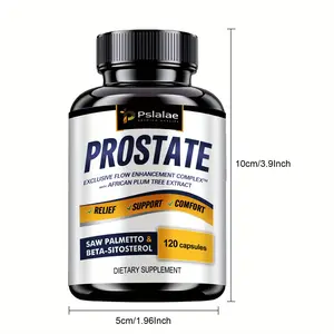 Prostate - with Zinc, Stinging Nettle, Pumpkin Oil - Support Men's Prostat Health, Energy Supplements - 120pcs
