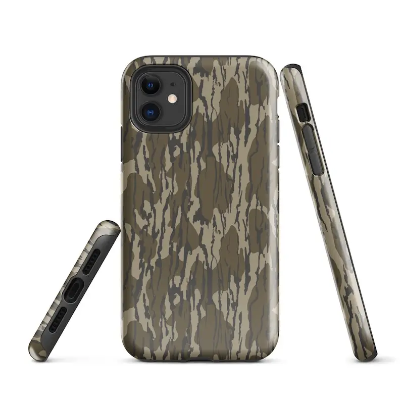 Camo Tough Case for iPhone, Bottomland Phone Case for Samsung and iPhone 17, 16, 15, 14, Camo Tough Case for iPhone, Bottomland Phone Case for Samsung and iPhone 17, 16, 15, 14,
