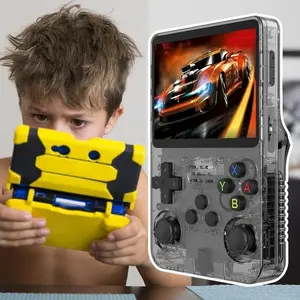 R36s Handheld Game Console, Retro Handheld Device, Supports over 15000 Classic Games, Electronic Gift Set, 3.5 Inch Screen