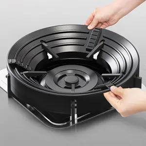 Gas Stove Energy Saving Windproof Cover, Home Kitchen Gas Cooktop Non-slip Support Stand, Stove Flame Concentrator Accessory, Gas Stove Parts Gift, Stove Plate