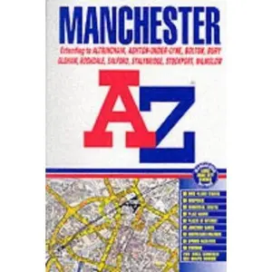 USED-A-Z Manchester Atlas by Geographers' A-Z Map Company (Paperback)