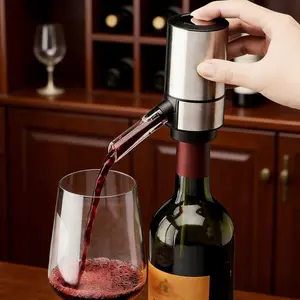 Electric Wine Aerator & Decanter – Automatic Pourer with Sprout Spout| Premium Gift for Wine Lovers, Wine Accessories Set