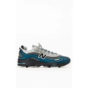 New Balance Men's Silver & Blue 1000 Shoes - Multicolor