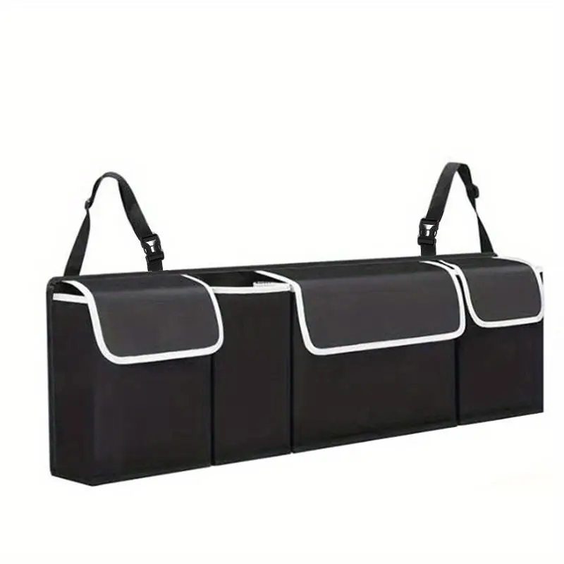 Large Capacity Car Trunk Organizer, Waterproof & Dustproof Oxford Car Seat Back Storage Box, Car Interior Stowing & Tidying Accessories