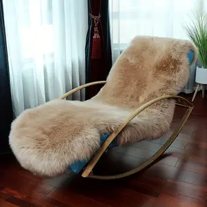 1 Piece Nordic Ins-Style Wavy Long-Pile Faux Wool Mat - Soft & Comfortable, Suitable for Bedroom, Living Room, Study & More, Multi-Functional Rug, Seat Cushion, or Pet Pad, Multiple Colors & Sizes Available, Fluffy Area Rug, Furry Soft Rugs