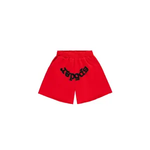 OG Studded Sweatshort "Red / Black" SP5der205