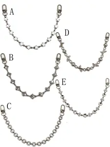 New Women's Bag with Metal Butterfly Flower Star Design, Fashionable Casual Style with Extended Chain for All Seasons