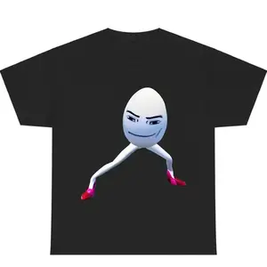 Roblox Egg Kids/Adult T-Shirt Sweatshirt Hoodie, Run Like A Girl Tee,  Casual Cotton Fit Top Womenswear Clothes Everyday Formal Oversized