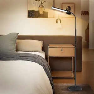 Adjustable LED Floor Lamp with Remote Control 58.9 Inches