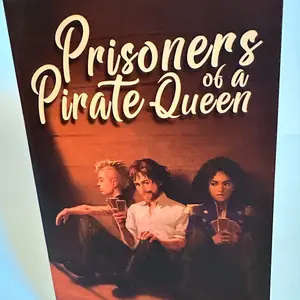 Prisoners of a Pirate Queen Signed Paperback Fantasy Book by Marshall J. Moore Soft Cover