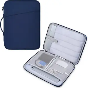 13 inch Laptop Case Sleeve Compatible with 2026-2022 MacBook Air 13-Inch M5 A3449 / M4 A3240 / M3 A3113 / M2 A2681,   MacBook Air 13.6 Shockproof Protective Bag - Blue