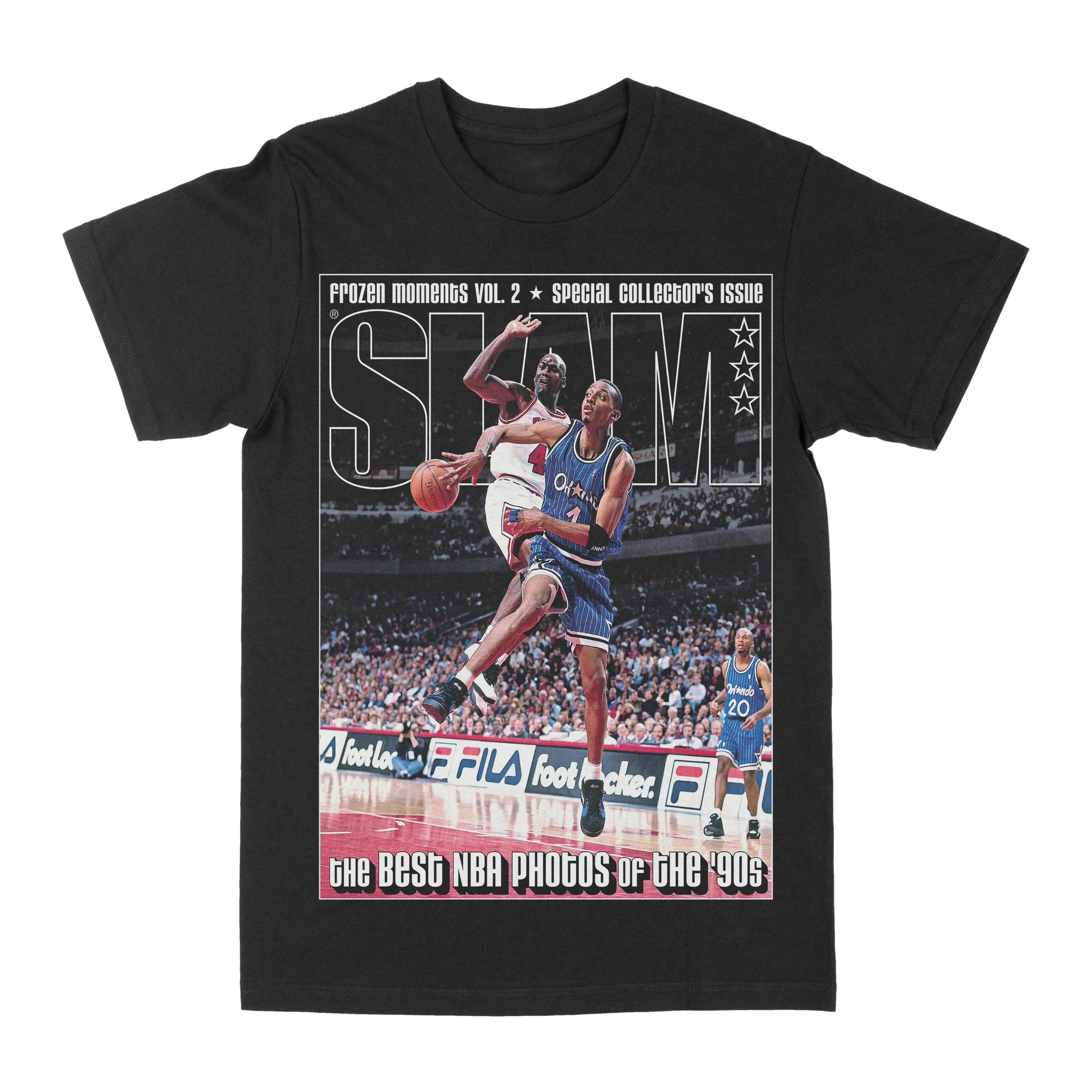 Penny Hardaway Slam Magazine Graphic Tee, Y2K Rap Streetwear T-Shirt, Unisex Crew Neck, Vintage Hip-Hop Graphic, Sports Style, Casual Cotton Fit