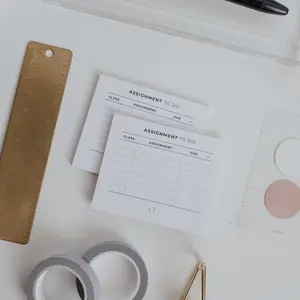 Assignment Sticky Note - 2 Pack
