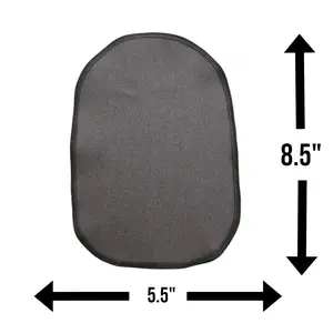 Plain Ostomy Bag Cover Open Ended - Wicking Fabric - Inner Pocket - Colostomy, Ileostomy, Urostomy Stoma Pouch Cover