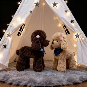 Hyper Realistic Dog Plush Grateful Gifts Lifelike Collectible Key Lime Pie Style Therapeutic Companion for Pet Loss Support Anxiety Relief Memorial Keepsake