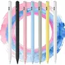 Pen-Sized Digital Stylus with Touch Function - Fast Charge, Palm Rejection, Tilt Sensitivity - Black, Grey Silicone iPad Pens for 2018-2025 iPads (A16/11-6th Gen, Air 11"/13" M3/M2/5th-3rd, Pro 13"/11"/M4/12.9", Mini A17 Pro/6/5th) Tablet Accessory