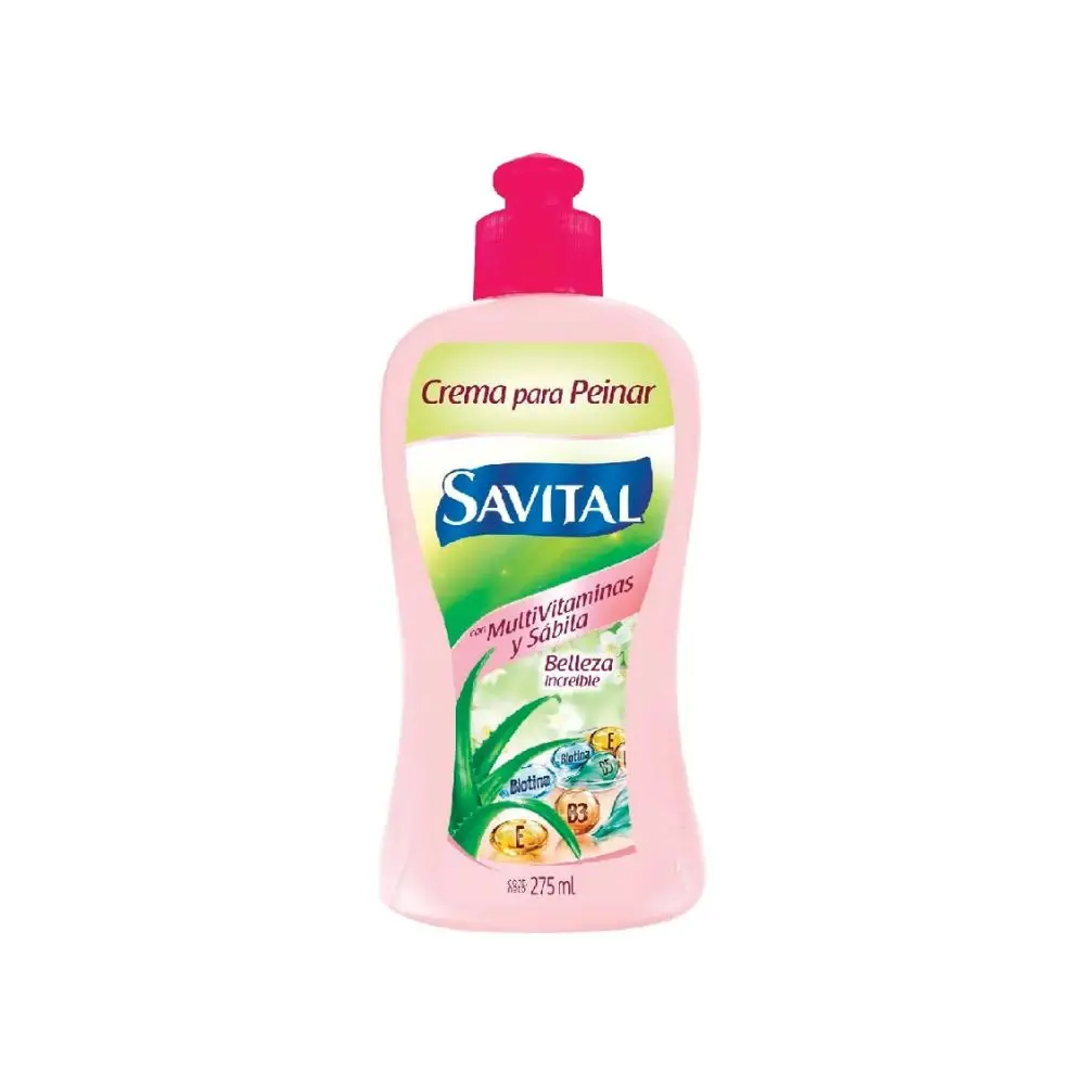 Savital Crema Para Peinar con multivitaminas 275 ML