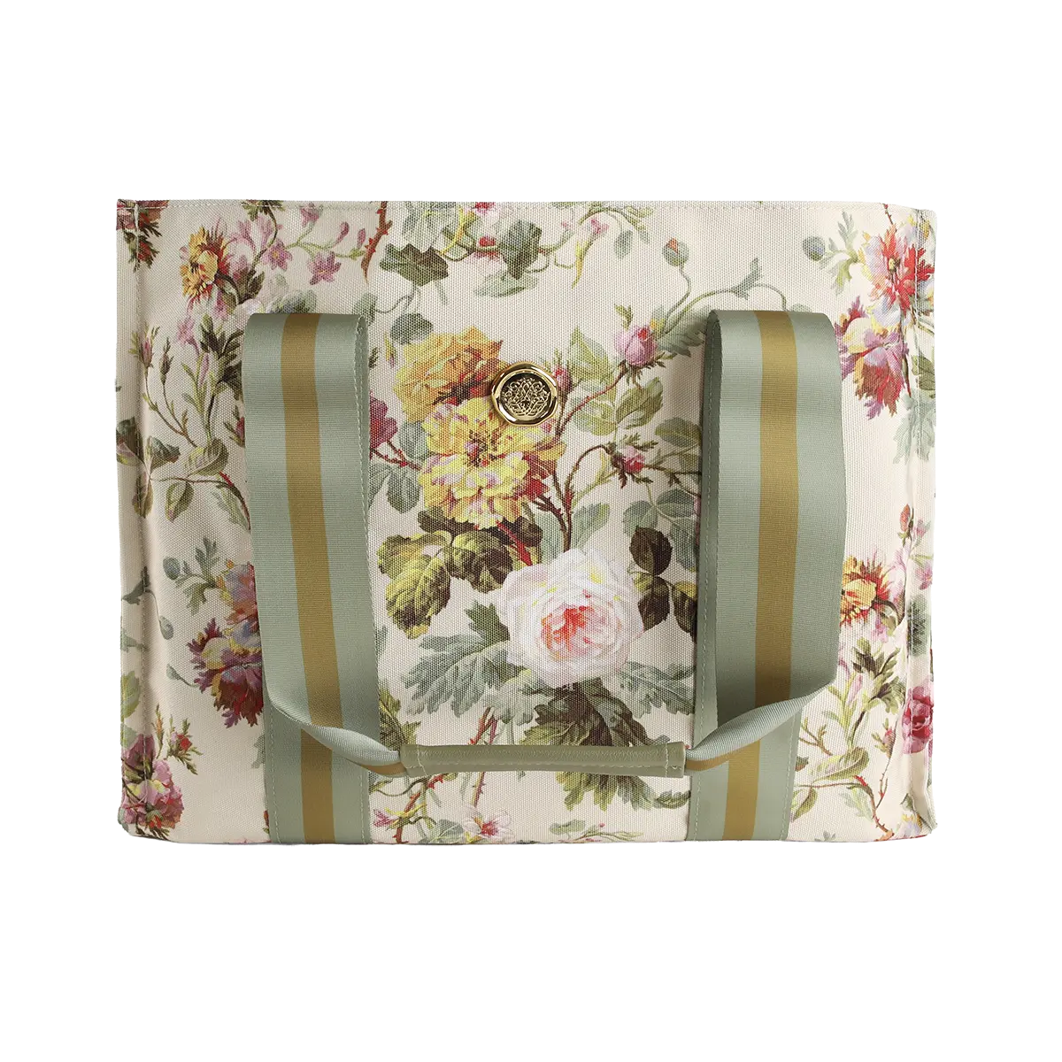 Francesca Floral Canvas Cotton Tote Bag