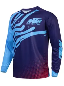 Mtb Downhill Jersey Mountain Bike T-Shirt Motorcycle Offroad DH Polera Mtb Jersey Motocross Shirt Sweatshirt Sportwear Clothing Sports Top