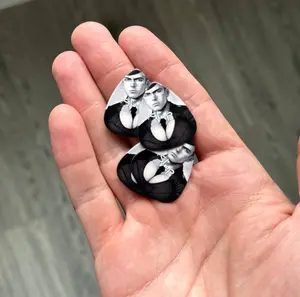 Guitar pick Slap! anime models funne meme picks for electric acoustic guitar 1 mm fender jazz bass triangle size