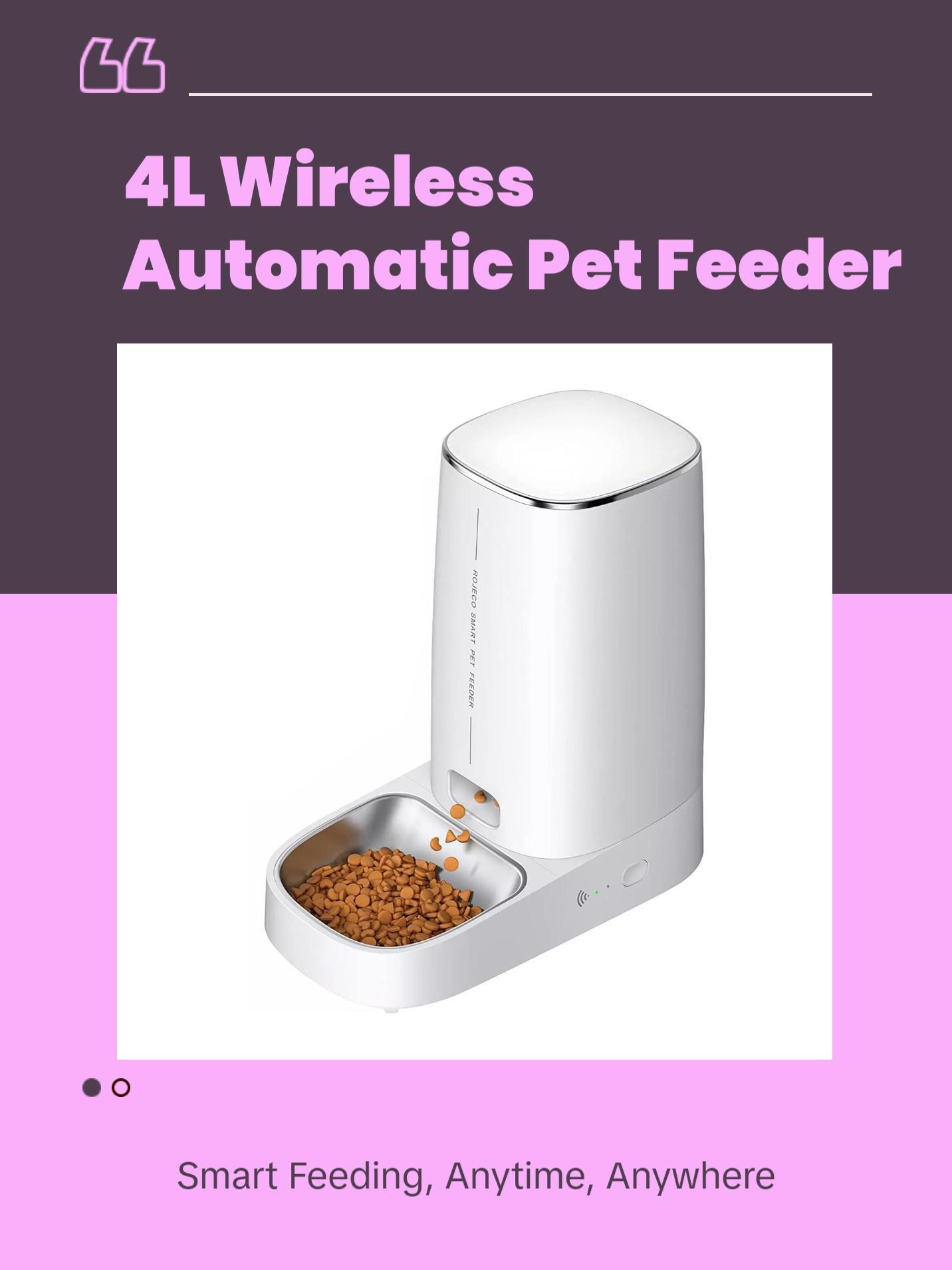 Wireless Automatic Pet Feeder