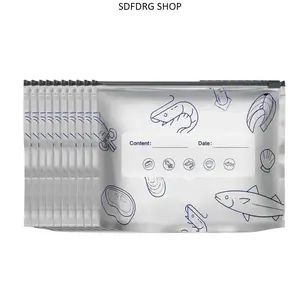 30 Pcs [10s+10m+10l] Reusable Aluminium Food Storage Containers Set, Leakproof Airtight Zipper-Freezer Kitchen Pouches for Meal Prep, Fridge