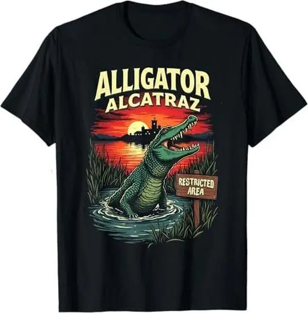 Funny Meme Alligator Alcatraz shirt Alligator Alcatraz Men T-Shirt