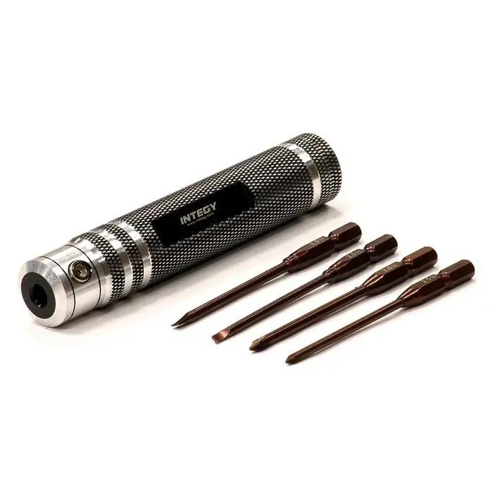 Type II 4-Way Screw Driver #1 & #2 Phillips & Flat Head 2 Sizes