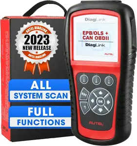 Autel Code Reader Diaglink OBD2 Scanner All Systems/Modules Diagnostic for ABS, SRS, Engine, Transmission etc, EPB, Oil Reset  (DIY Version of MD802)