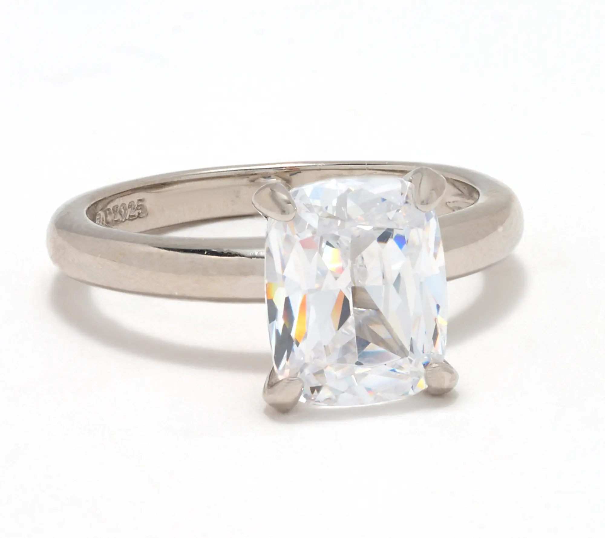 Diamonique Classics 4.00 cttw Ring, Sterling Diamonique Classics 4.00 cttw Ring, Sterling