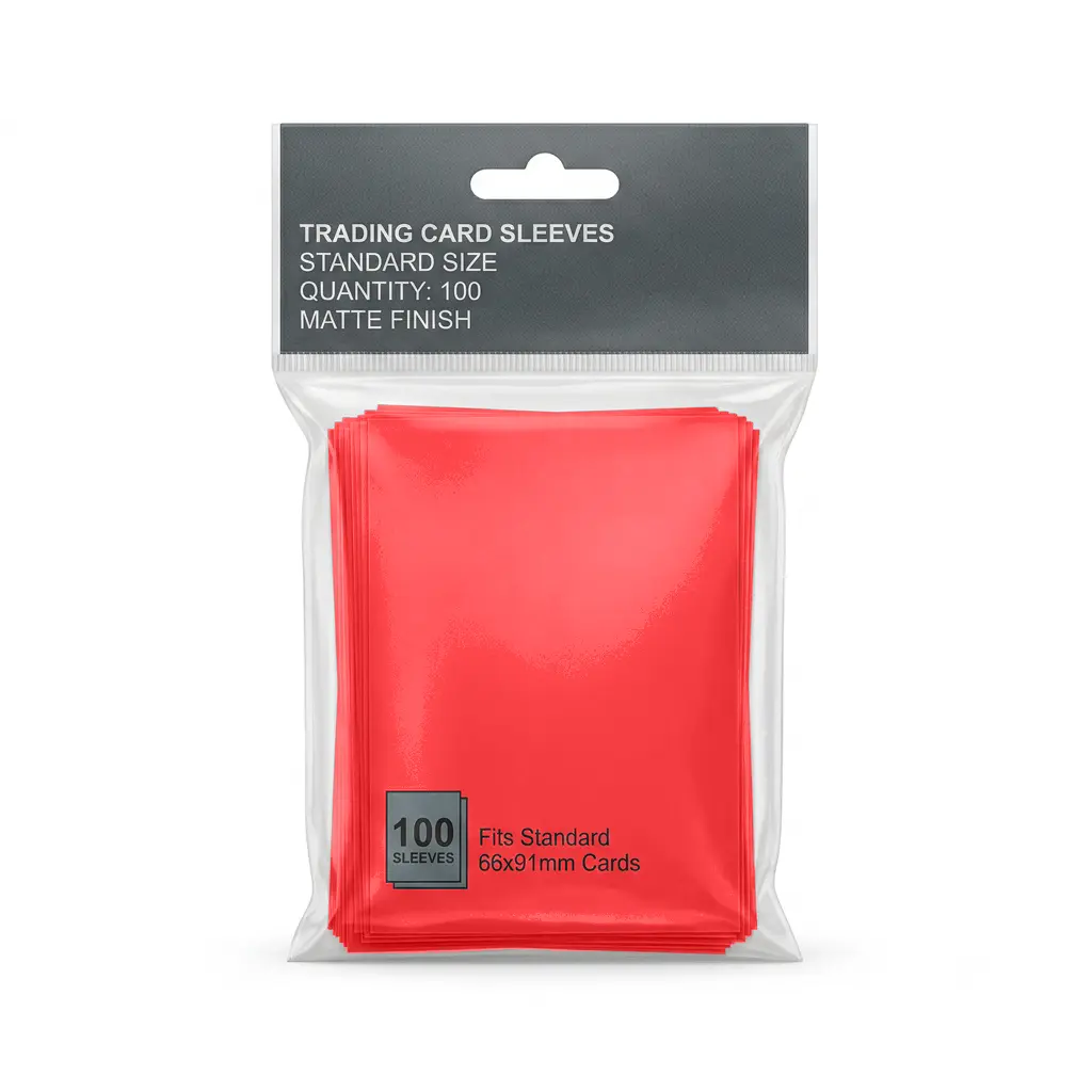 Protective Trading Card Sleeve Pack 100 Ct.