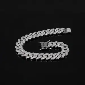 Iced Prong Link Cuban Bracelet - Shine Bright!