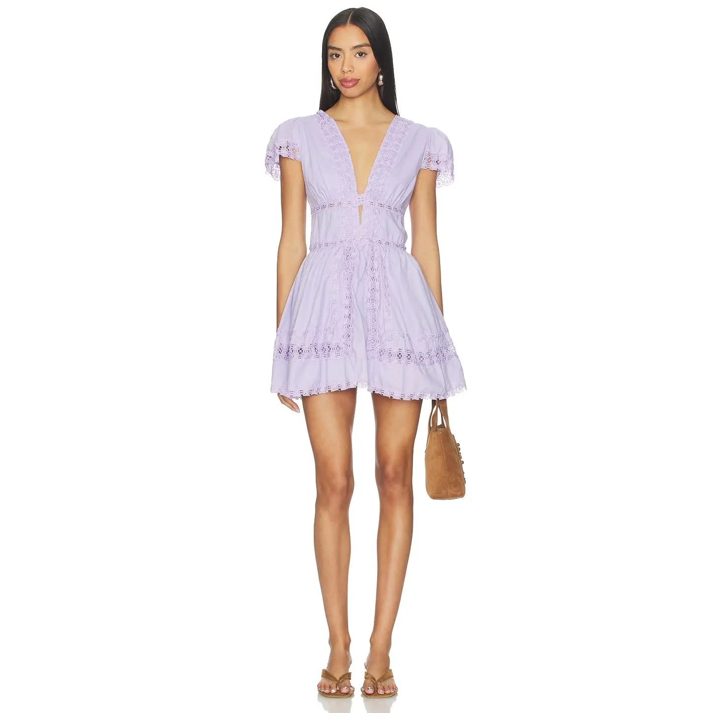 PEIXOTO Piper Mini Dress in Lavender Lily