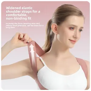 Adult back support belt for women, invisible, lightweight, breathable, stretchable, humpback correction belt, straight back and shoulder support