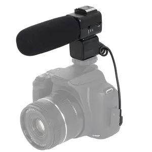 Camcorder microphone, vlogger kit,video microphone, shockproof design effectively reduces mechanical noise,Audio Smartphone