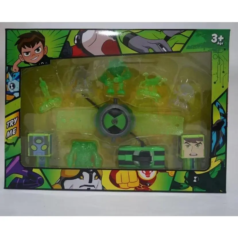 Ben10 Omniverse Action Figures Omnitrix Ben Tennyson Projection Watch Sound Light Doll Model Collect Ornaments Gifts Toy