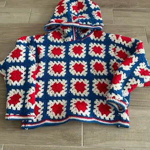 Crochet hoodie