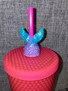 Mermaid Straw Topper