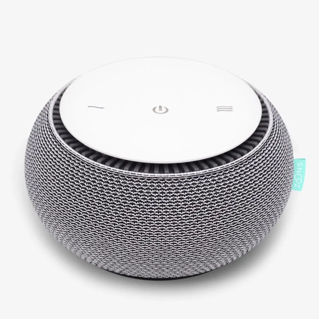 SNOOZ Smart White Noise Machine | Natural Fan Noise For Better Sleep | Sleep Aid for Insomnia