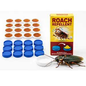 Cockroach Gel Bait, 32 Pack Roach Consume Bait Roach Killer, Safe to Use Roach Gel for Pest Infestation Control in Cracks and Crevices